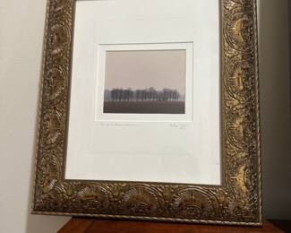 Foggy day in France artwork