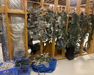 Tons of Christmas decor from Frontgate and Balsam Hill