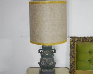 Pair of Large Chinoiserie Cast Bronze Table Lamps | View detailed pictures and descriptions on placerauctions.com