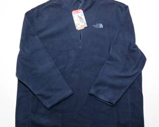 The North Face 'Tka 100 Glacier' 1/4 Zip Fleece Pullover | View detailed pictures and descriptions on placerauctions.com