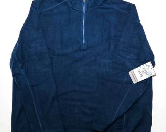 Swiss Alps Mens 1/4 Zip Fleece Pullover XXL | View detailed pictures and descriptions on placerauctions.com