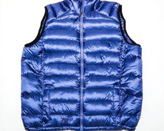 Cabelas Goose Down Puffer Vest XL | View detailed pictures and descriptions on placerauctions.com