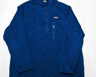 Patagonia Men's Fleece Better Sweater 1/4-Zip XXL | View detailed pictures and descriptions on placerauctions.com