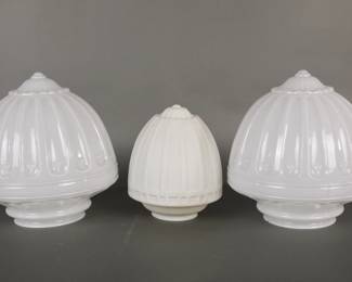 Antique glass globes