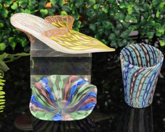 Venetian glass group