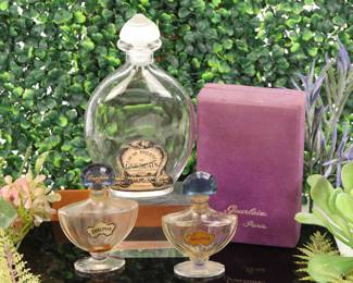 Guerlain antique perfume bottles