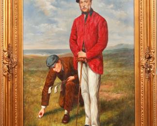 Huge Portrait of John Wyte Melville after Sir Francis Grant