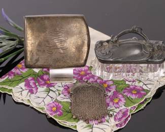 Antique Sterling silver group