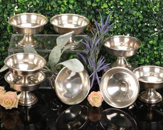 Sterling silver sherbets