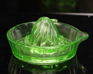 Uranium glass juicer