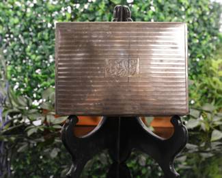 Sterling silver dresser box