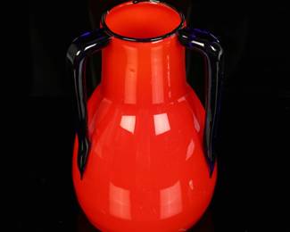 Loetz Tall Art Deco glass vase