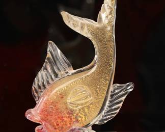 Murano glass fish