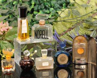 Vintage miniature perfumes group