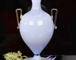 Mt. Washington glass vase