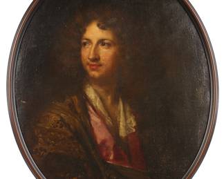 17th century Old Master oil/canvas portrait (French School)