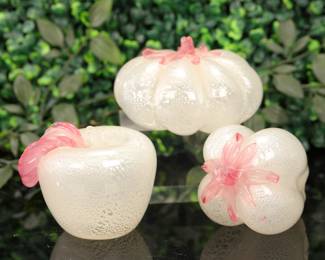 Murano glass fruits & vegetables