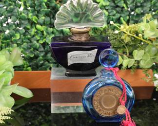 Byzance and Evening in Paris perfume bottles