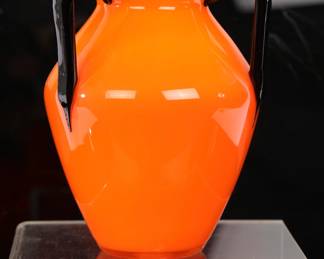 Art Deco Loetz glass vase