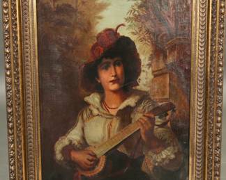 "Belle Avery" Huge oil/canvas painting