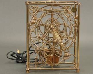 Gordon Bradt Kinetico 5 man sculptural clock