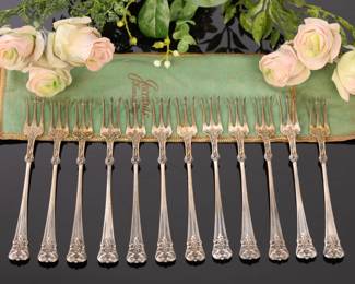 Sterling silver Whiting oyster forks