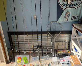 Fishing gear!!!!! Fisherman’s dream!