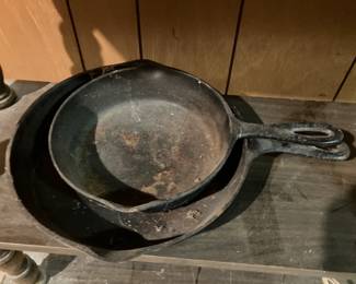 Cast iron skillets