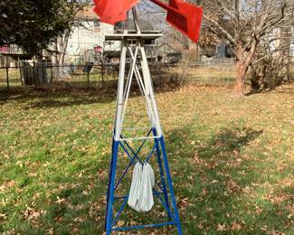 Yard art windmill