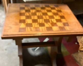 pine game table