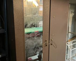 Metal wardrobe