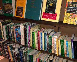 An extensive botanical library