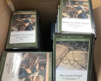 Many Great Courses DVDs