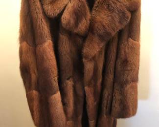 Revellion Boutique Paris men’s Medium vintage fur coat