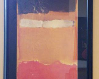 Abstract Color Block Print By Mark Rothko