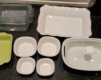 Ceramic Baking Dishes Cerutil, Corningware