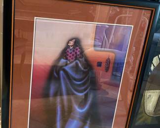 Robert Redbird Southwestern Print 