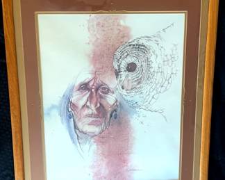 Watercolor Painting By Bert Seabourn