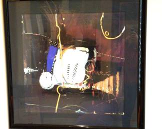 Abstract Native American Style Print Gregory Lane