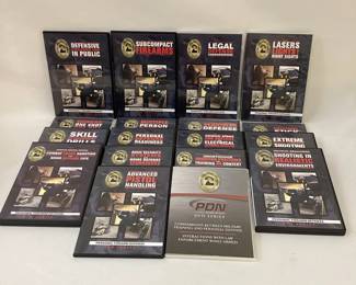 TEWA707 DVD Series On Self Defense, Firearms Training And More Lot includes 18 DVDs. &nbsp;The Second Amendmeny Foundation is the producer.
