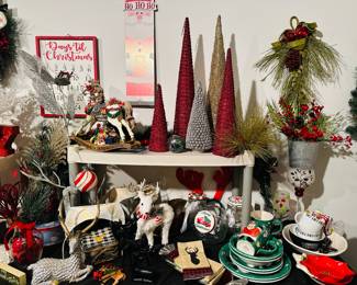 Large selection of Christmas and holiday