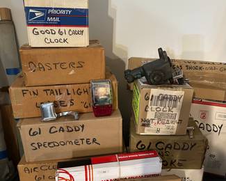 Vintage car parts 