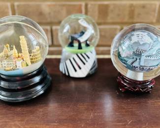 Snow globes