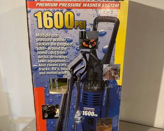 Power washer in box