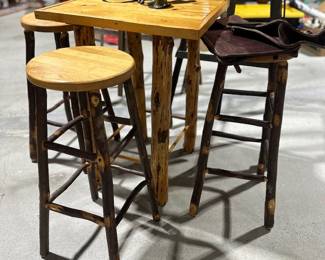 Western Style Bistro Set 4 pc