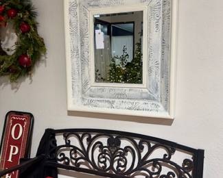 Large Shabby Mirror