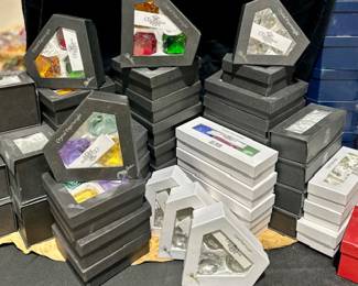 Crystals Galore / paperweights & display