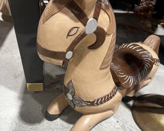 Mid Century Horse floor size