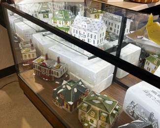 Snow Village Houses plus