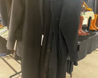 Long Wool heavy Overcoat very nice